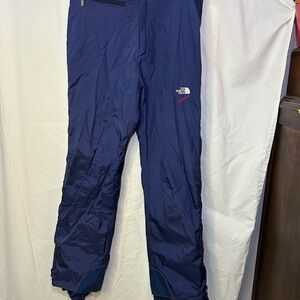 NORTH FACE EXTREME BLUE SKI PANTS Large GORE-TEX Made In The USA Vintage